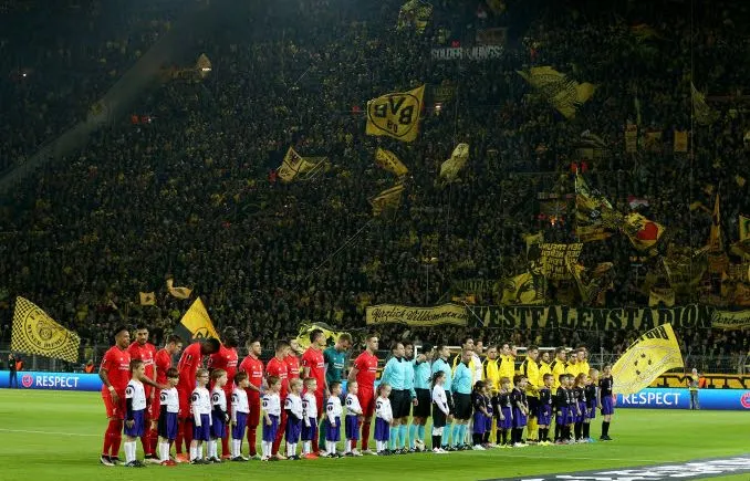 Les fans de Dortmund et l’hommage aux victimes d’Hillsborough