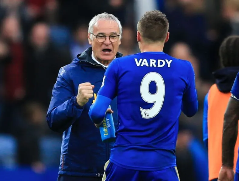 Quand Ranieri interdit Vardy de participer aux exercices de tirs