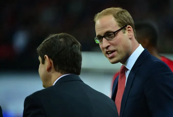 Le prince William soutient Leicester