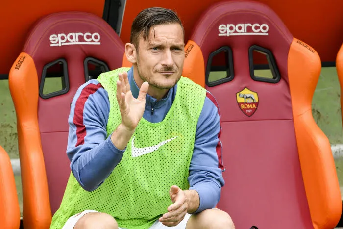 Le geste inquiétant de Totti