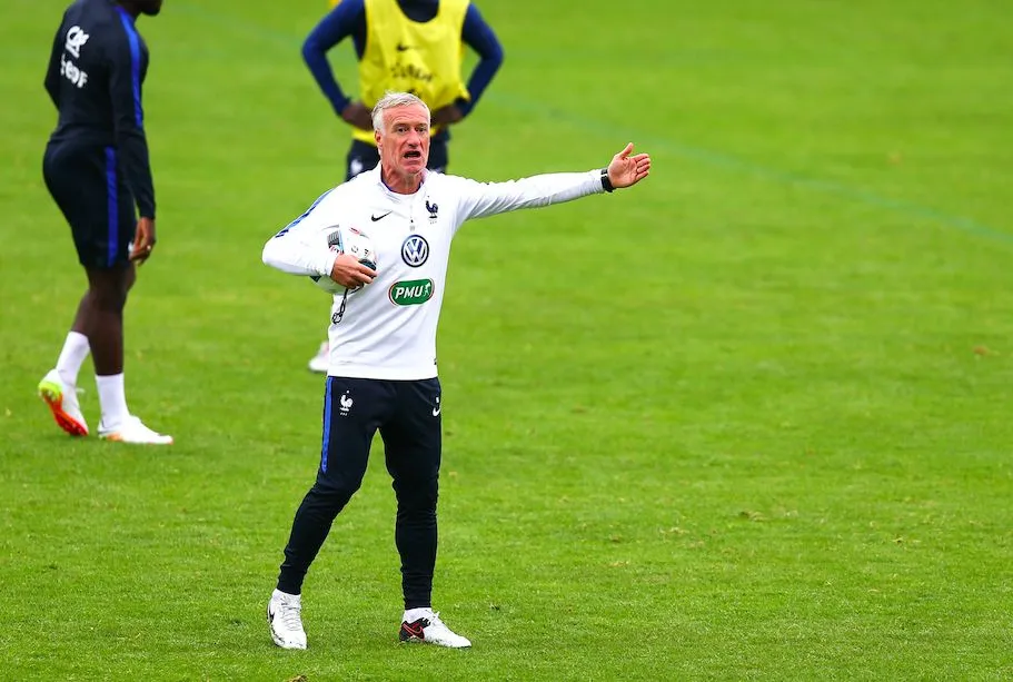 Deschamps ne veut pas de blessés à l’entraînement