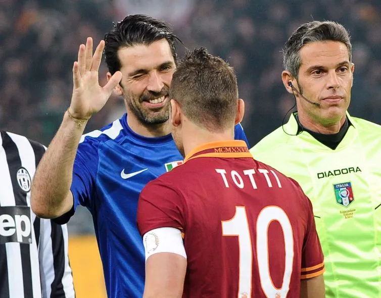 Buffon veut Totti à l’Euro