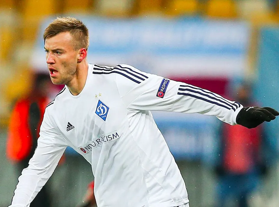 Shevchenko place le Milan AC sur Yarmolenko