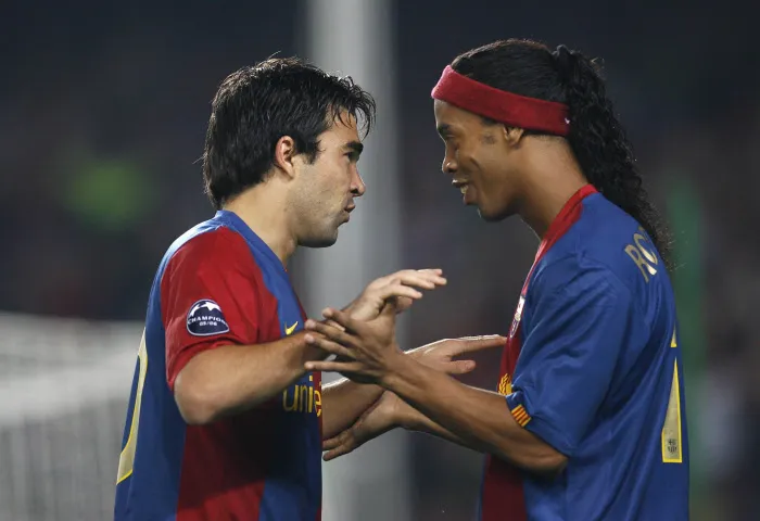 Deco : «<span style="font-size:50%">&nbsp;</span>Ronaldinho était beaucoup plus doué que Messi ou Ronaldo<span style="font-size:50%">&nbsp;</span>»