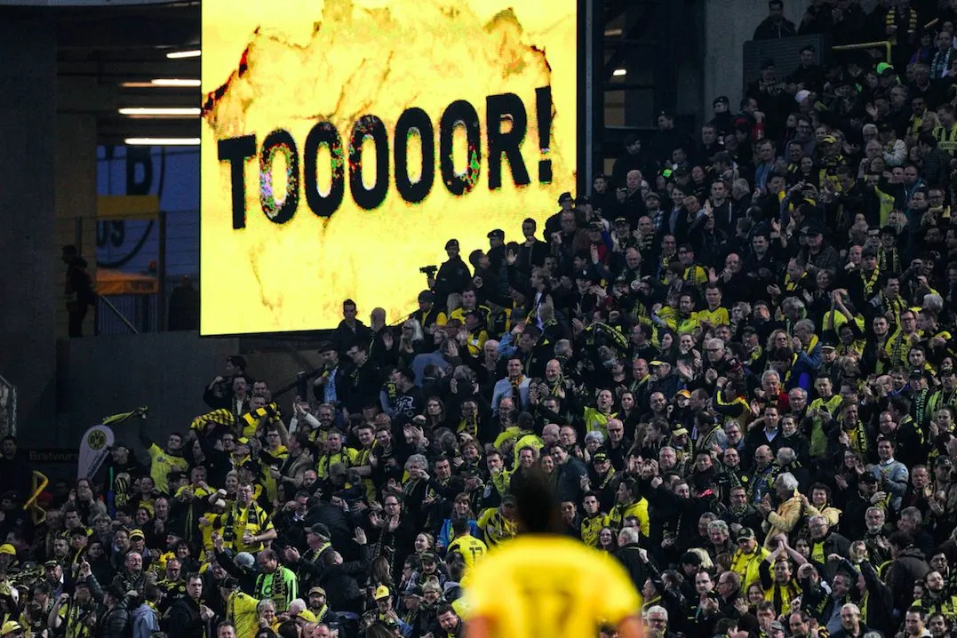 Les fans du Borussia font tomber un nouveau record