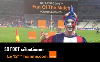 J’ai été élu «<span style="font-size:50%">&nbsp;</span>Fan of the match<span style="font-size:50%">&nbsp;</span>»