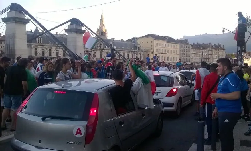 Grenoble, italienne dans les veines