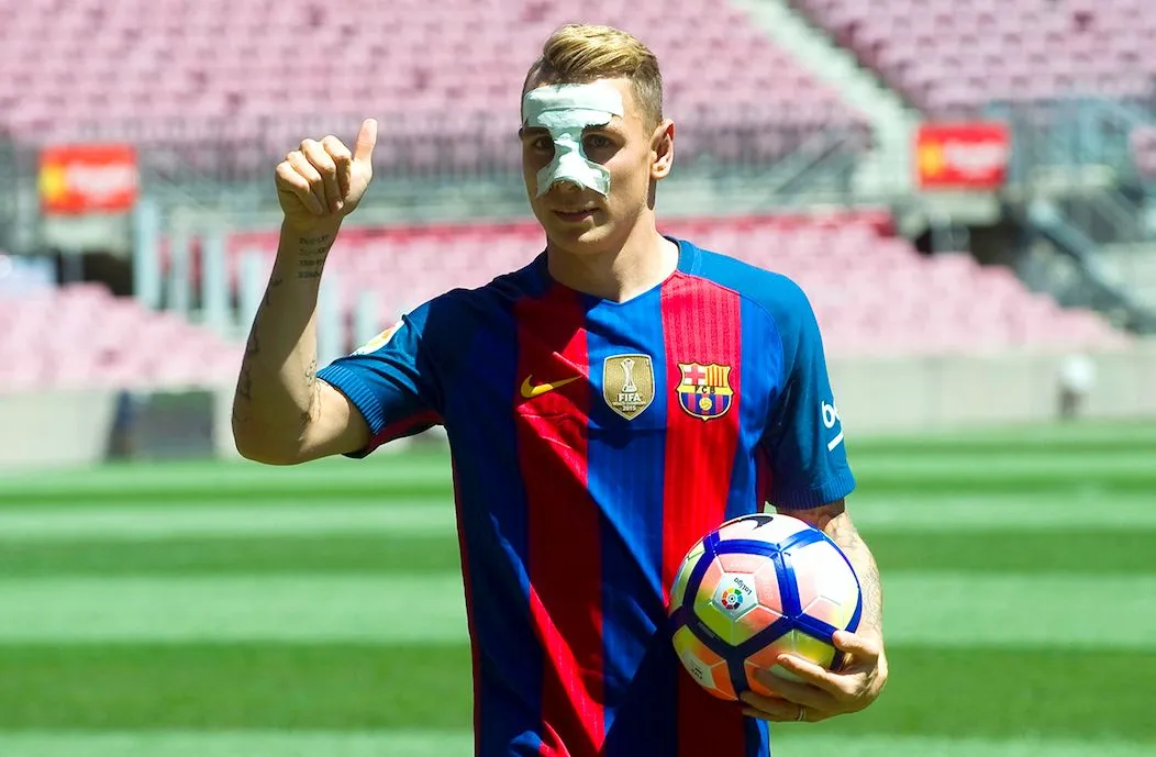 Digne : «<span style="font-size:50%">&nbsp;</span>Mon style correspond à celui du Barça<span style="font-size:50%">&nbsp;</span>»