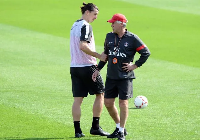 Ancelotti, la colère et la caisse balancée sur Ibra