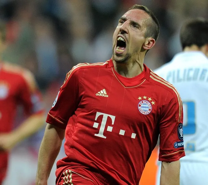 Ribéry avait les crocs