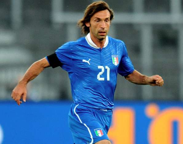 Pirlo, le phare azzurro