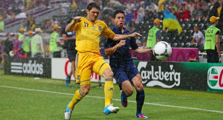 Les Bleus dansent sous la pluie