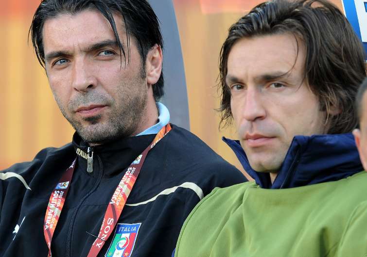 Pirlo et Buffon, ces esthètes&#8230;