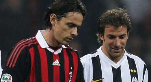 Inzaghi et Del Piero : les sans club fixe