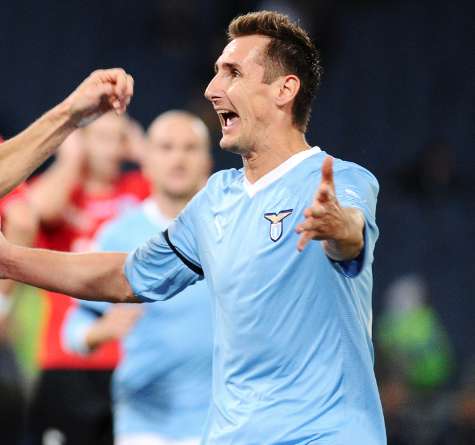 Santa Klose gâte la Lazio