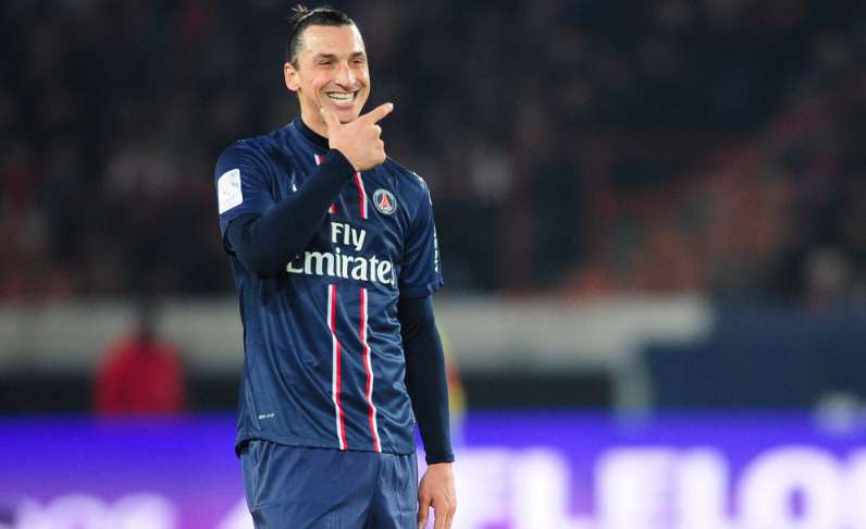 Zlatan et le look de Beckham