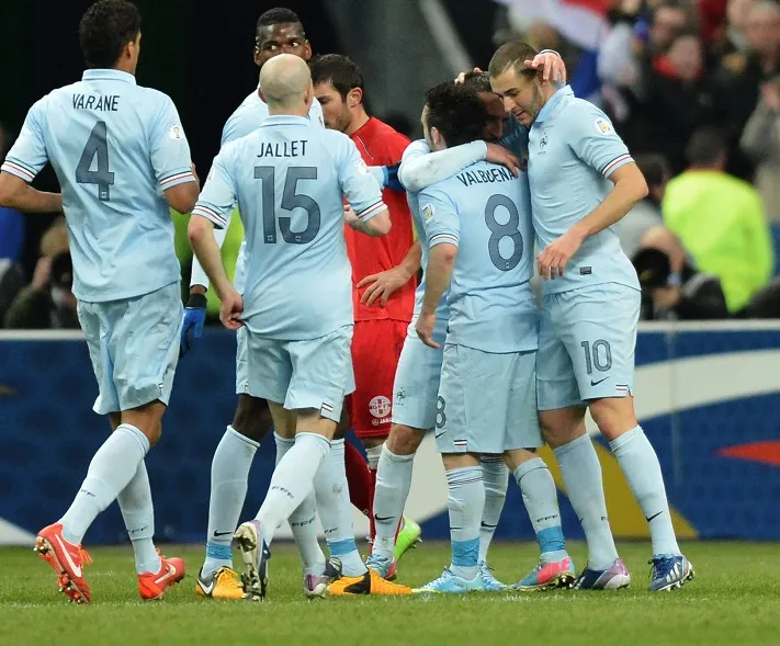 Valbuena fait gagner les Bleus