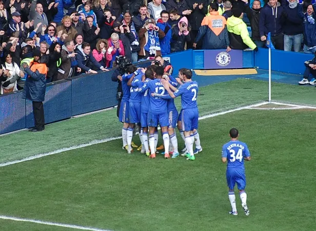 On était à Chelsea – Manchester