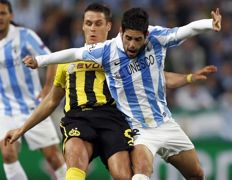 Málaga et Dortmund se séparent bons amis