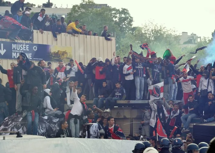 On était à la remise du titre du PSG au Trocadéro