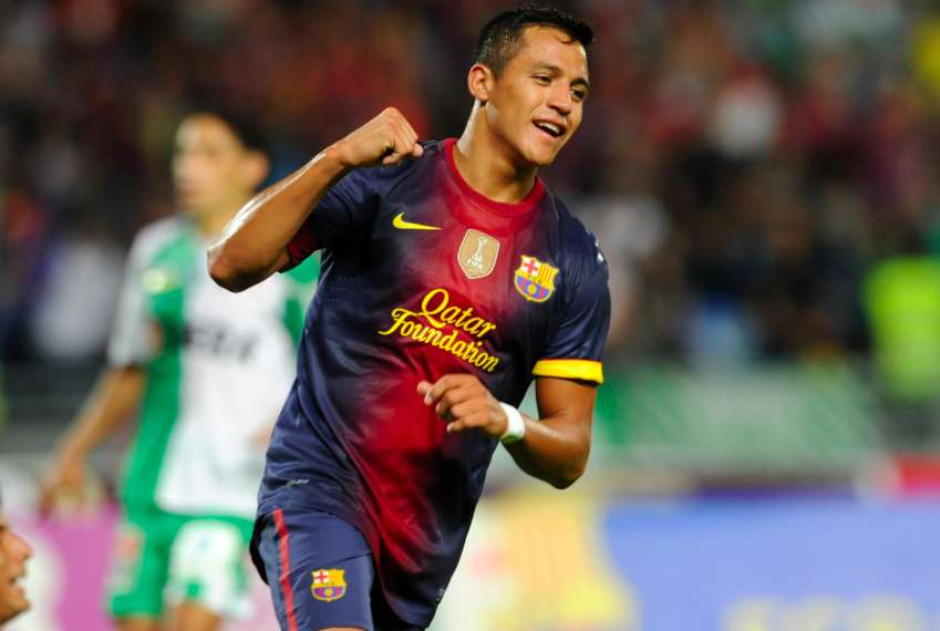 Alexis Sanchez et sans complexe