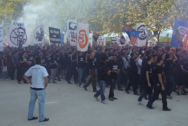 On était à la manif des ultras à Montpellier