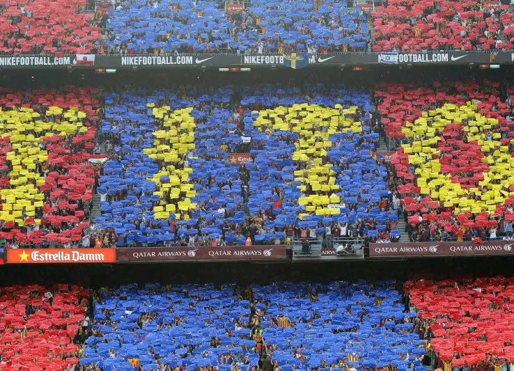 Le Camp Nou, centre névralgique de la Catalogne