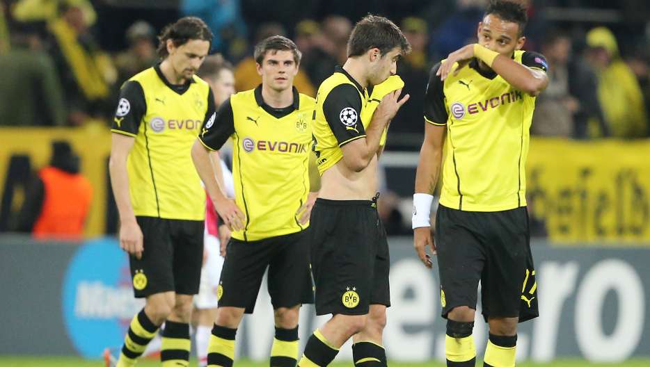 Dortmund déjà au pied du mur (jaune)