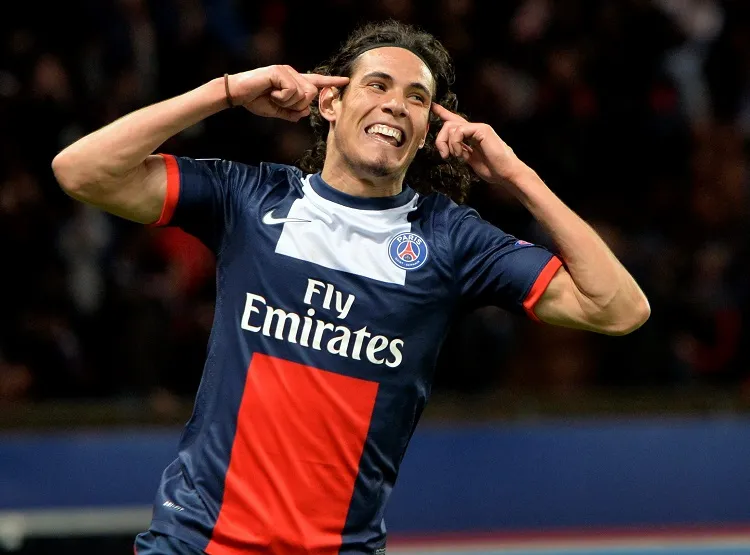 Edinson Cavani, le pointeur