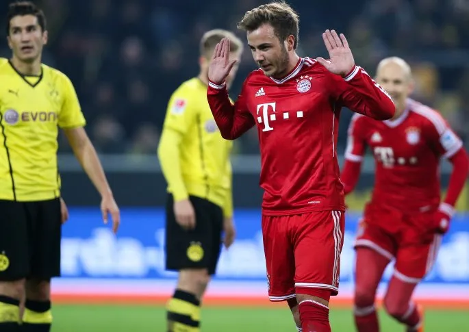 Et Götze tua le Borussia