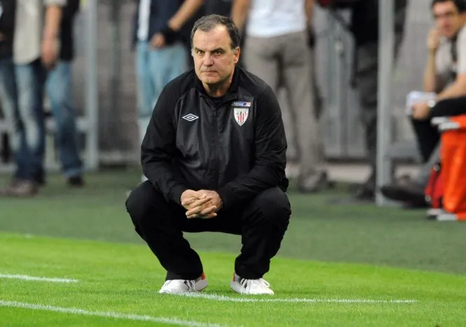 Marcelo Bielsa et son ombre