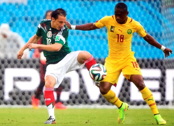 En direct : Mexique &#8211; Cameroun (1 &#8211; 0)