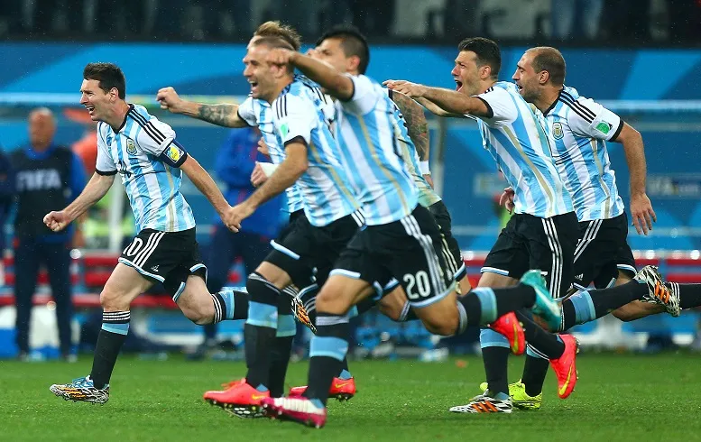 L&rsquo;Argentine en finale sans flamber