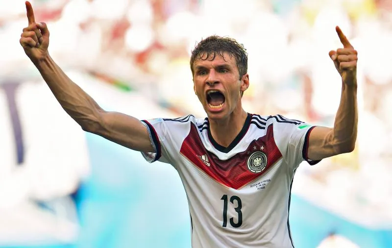 Quelle célébration de but pour Thomas Müller ?