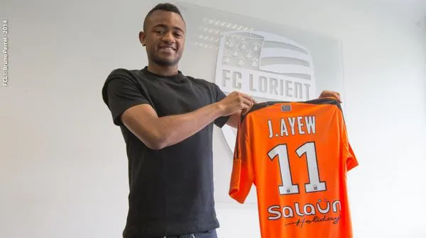 Lorient recrute Jordan Ayew