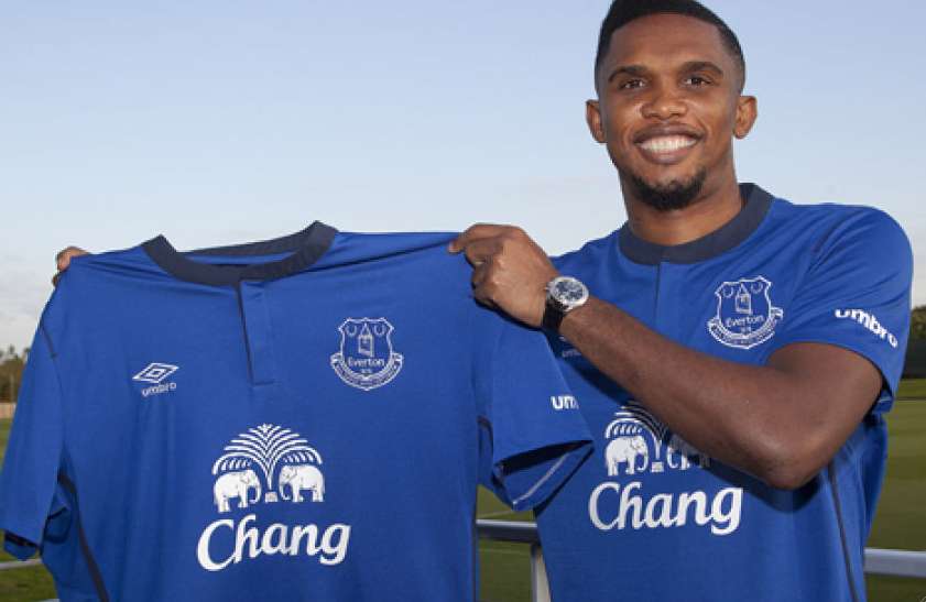 Eto&rsquo;o signe à Everton