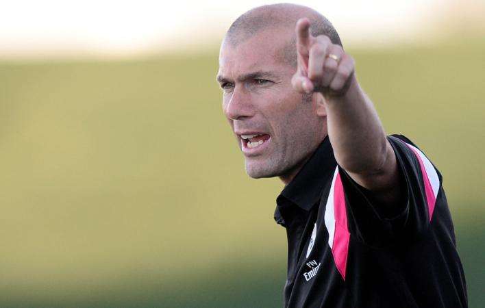 Zidane sur la réserve