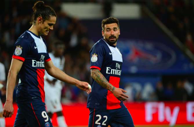 Cavani-Lavezzi : les sanctions oubliées par le PSG