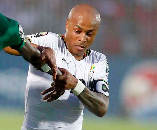 André Ayew délivre le Ghana