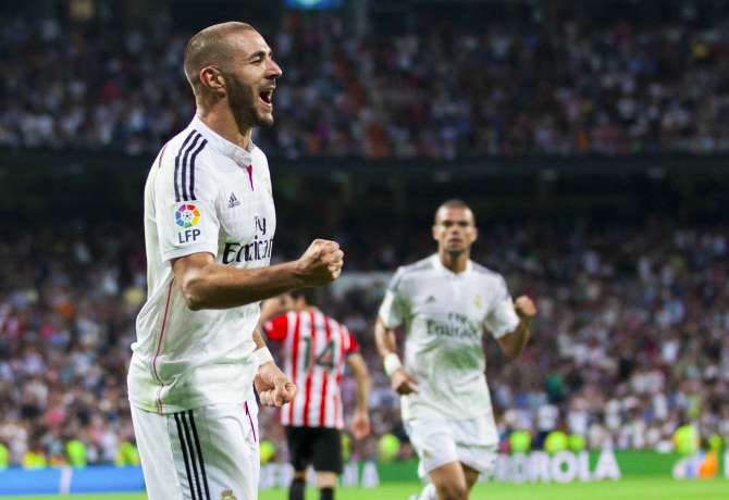 Vine : la belle frappe de Benzema