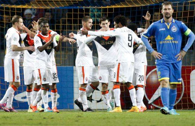 Pendant ce temps, le Shakhtar joue au foot…