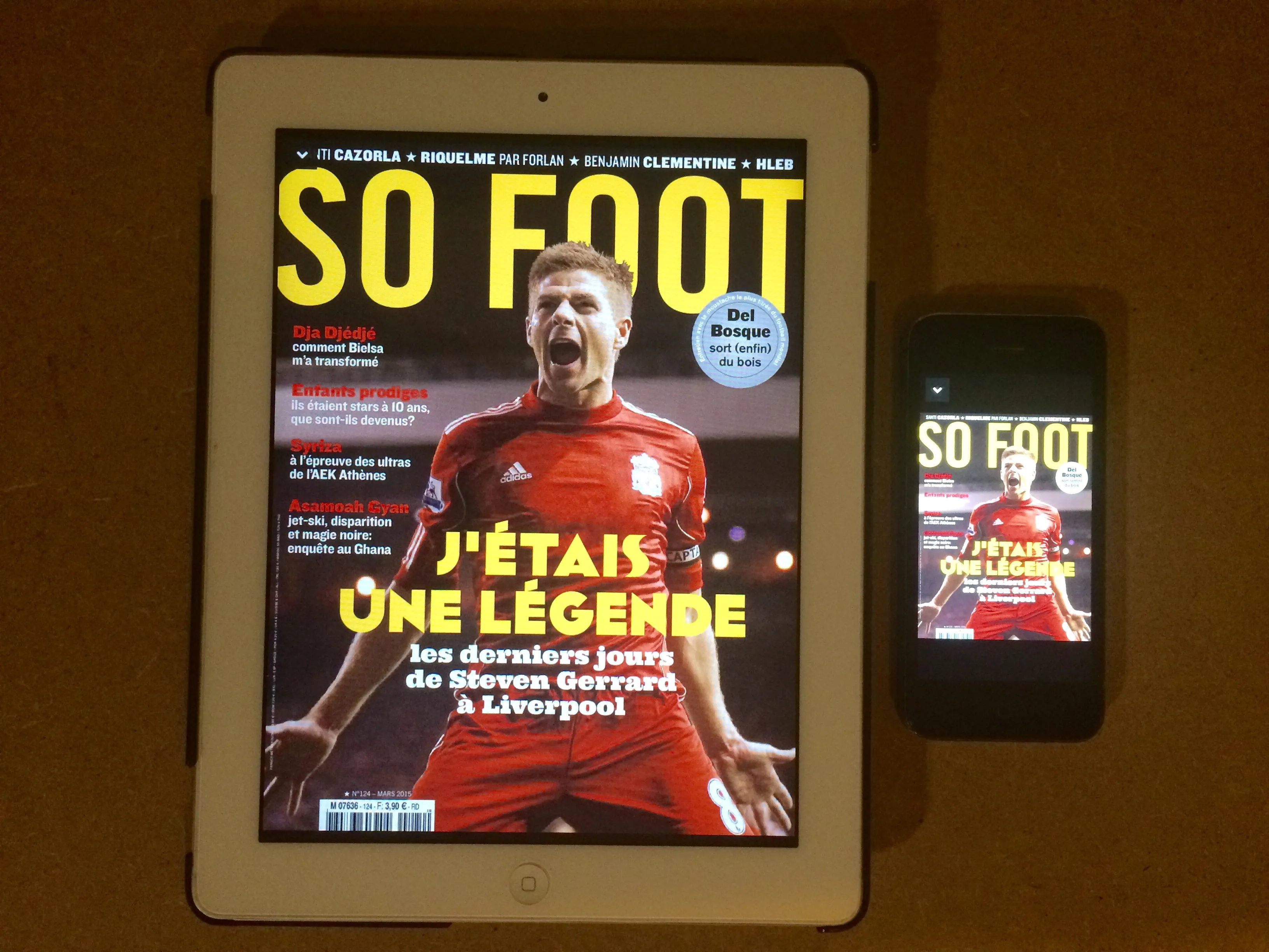 SO FOOT #124 sur iPhone/iPad