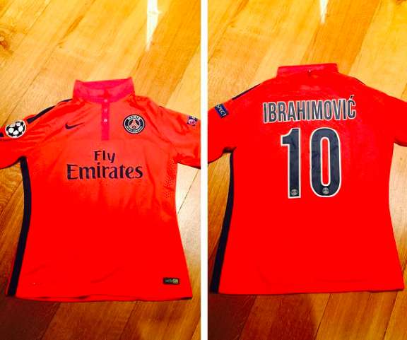 Le fils Beckham a récupéré le maillot d&rsquo;Ibrahimovi&#263;