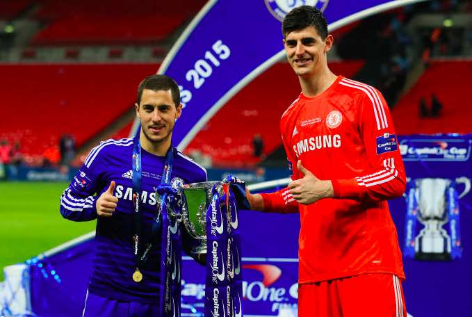 Hazard se paye Courtois