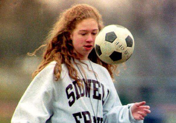 Chelsea Clinton, passion ballon rond