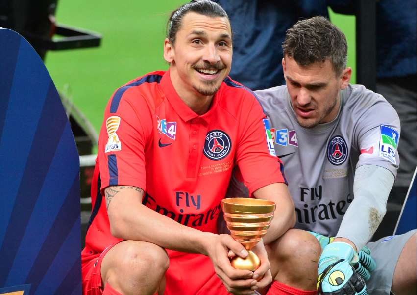 Zlatan fait des provisions avant le repos