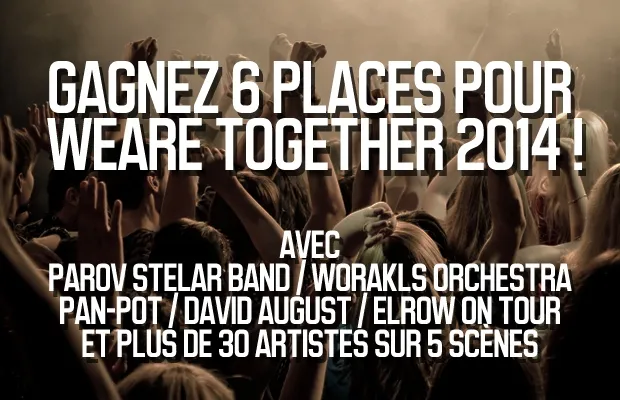 Concours WE ARE TOGETHER : Gagnants