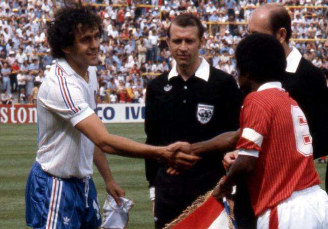 Michel Platini, international koweïtien