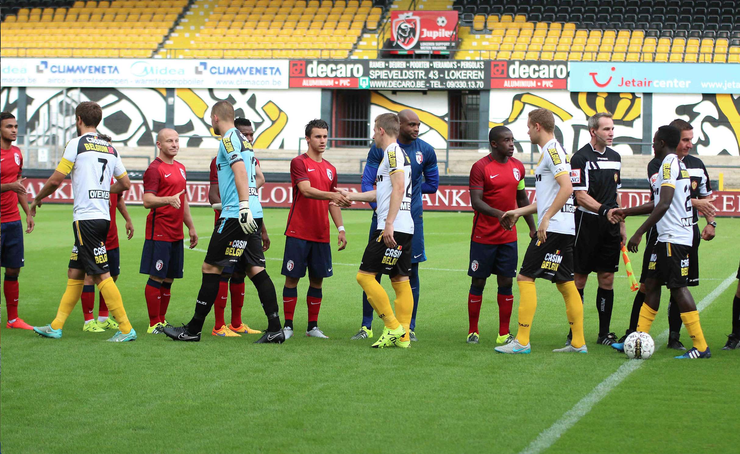 On était au match amical entre Lokeren et le LOSC