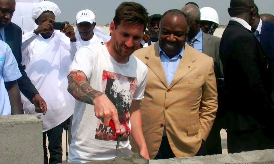 Messi au Gabon, y a bon !